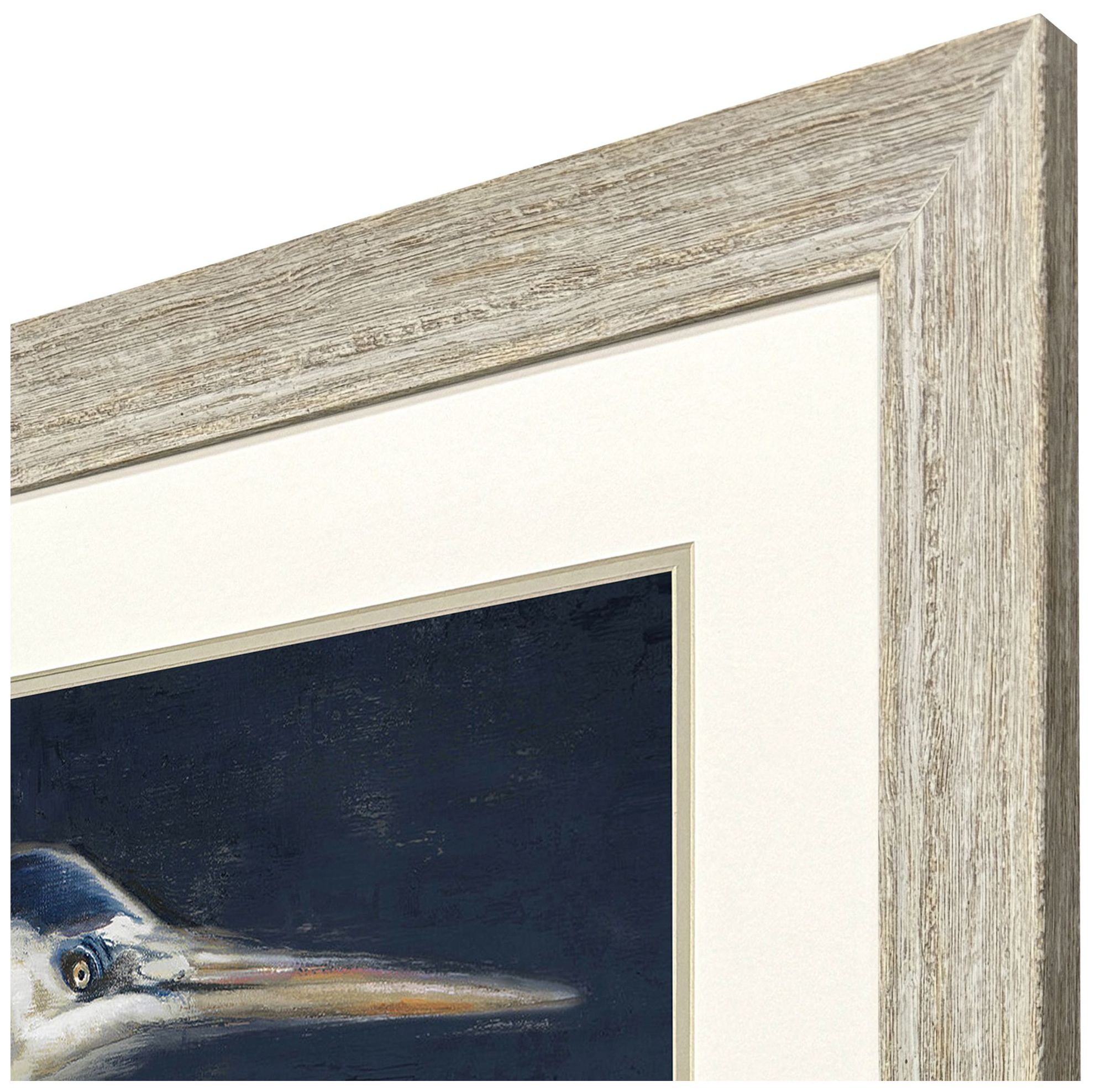 Image 3 Blue Heron I 30"W x 30"H Framed Art more views