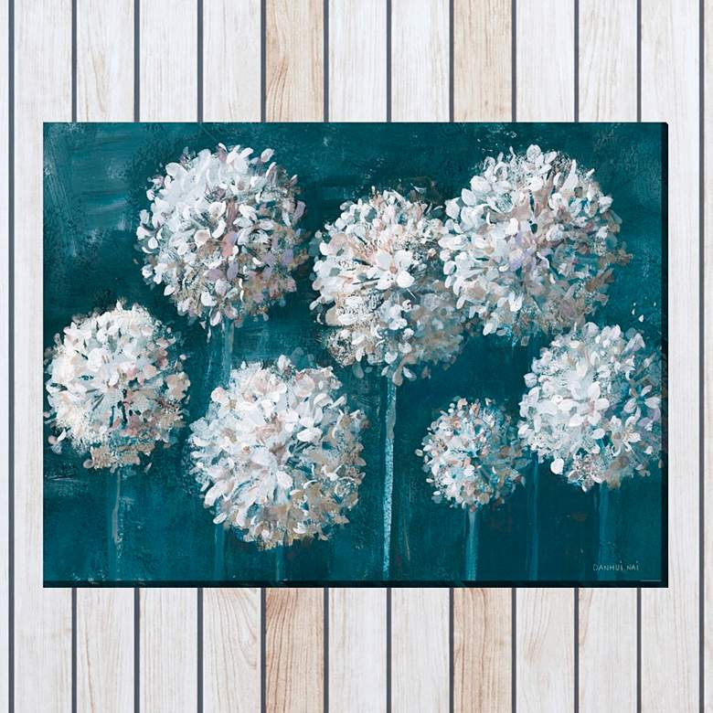 Image 1 Blue Hour 40" Wide All-Weather Outdoor Canvas Wall Art