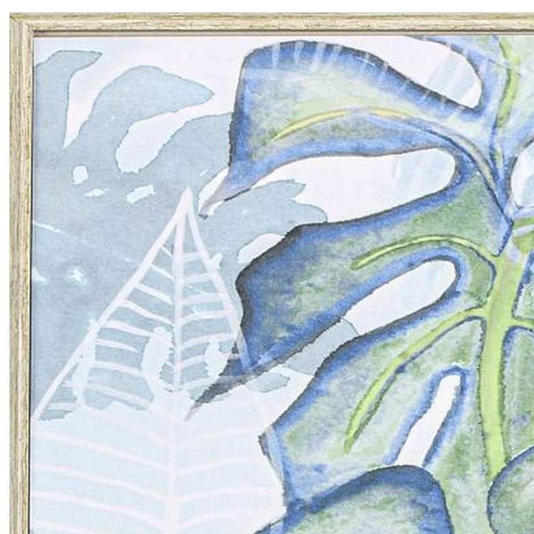 Image 4 Blue Lavrelli I 25" High Rectangular Framed Wall Art more views