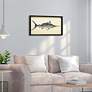 5_Blue Marlin 33" Wide Dimensional Collage Framed Wall Art more views