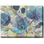 2_Blue Melody 40" Wide Rectangular Outdoor Canvas Wall Art