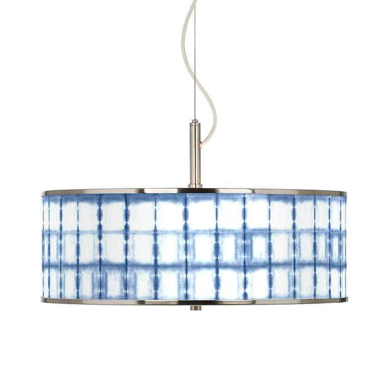 Image 1 Blue Mist Giclee Glow 20" Wide Pendant Light