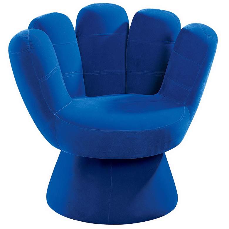 Image 1 Blue Mitt Upholstered Children&#39;s Chair