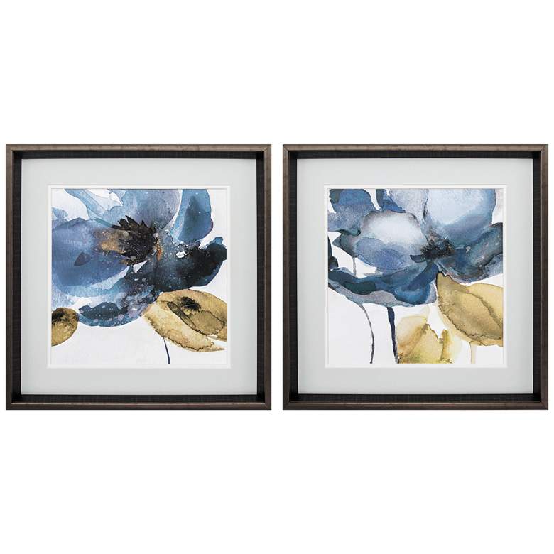 Image 1 Blue Note 18 inch Square 2-Piece Framed Wall Art Set