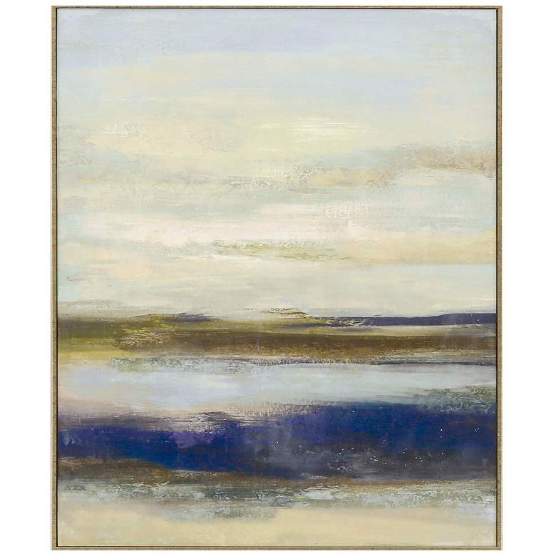 Image 1 Blue Notes II 24"W x 30"H Framed Art