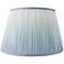Blue Ombre Print Pleated Empire Lamp Shade 10x14x10 (Spider)