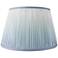 Blue Ombre Print Pleated Empire Lamp Shade 11x16x10 (Spider)