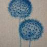 Blue Print Botanicals 14" High 3-Piece Canvas Wall Art Set