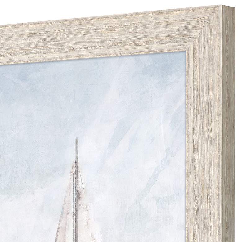 Image 3 Blue Sailing I 28"W x 28"H Framed Art more views