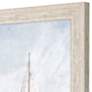 3_Blue Sailing I 28"W x 28"H Framed Art more views
