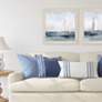 4_Blue Sailing I 28"W x 28"H Framed Art more views