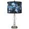 Blue Seas Giclee Apothecary Clear Glass Table Lamp