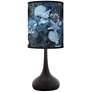 1_Blue Seas Giclee Black Droplet Table Lamp