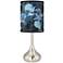Blue Seas Giclee Droplet Table Lamp