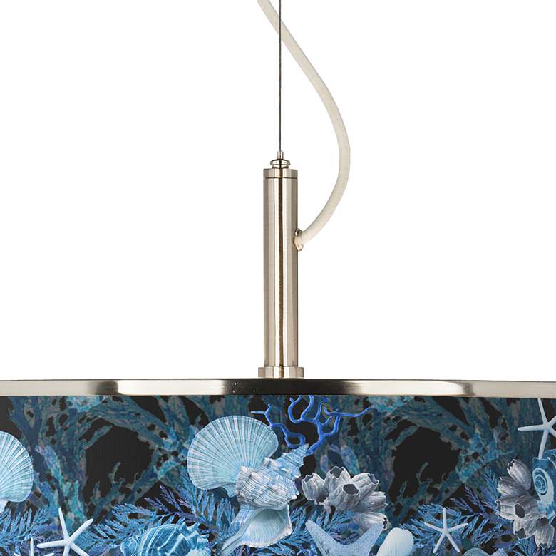 Image 2 Blue Seas Giclee Glow 20 inch Wide Pendant Light more views