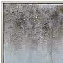 Thumbnail4 of Blue Shadow 36" Square Framed Canvas Wall Art more views