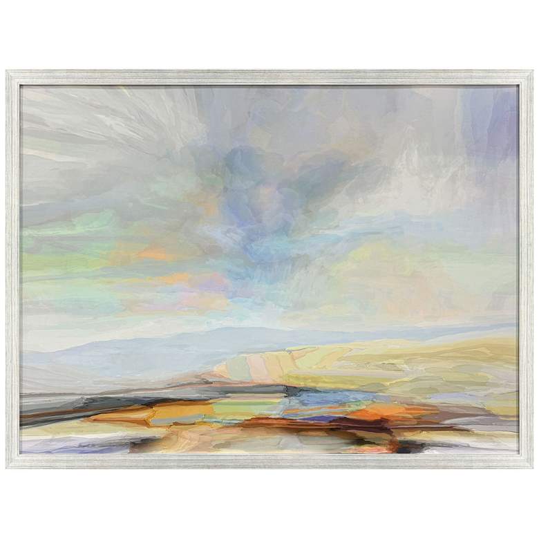 Image 1 Blue Sky 4 51"W x 39"H Framed Art