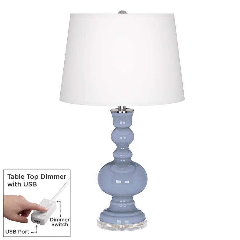 Image 1 Blue Sky Apothecary Table Lamp with Dimmer