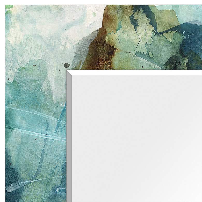 Image 4 Blue Sky Art Glass 36" x 72" Rectangular Wall Mirror more views