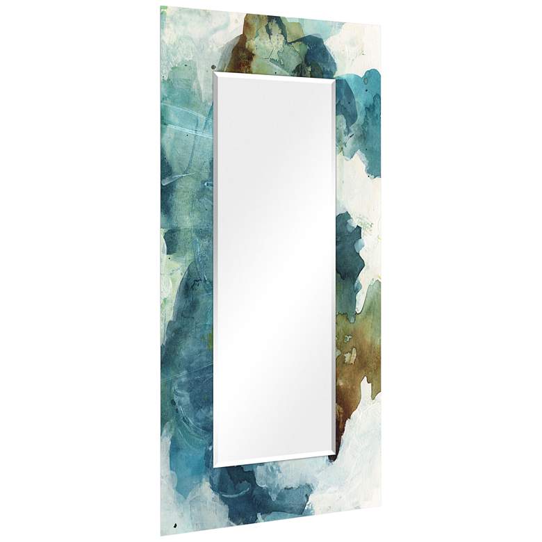 Image 5 Blue Sky Art Glass 36 inch x 72 inch Rectangular Wall Mirror more views