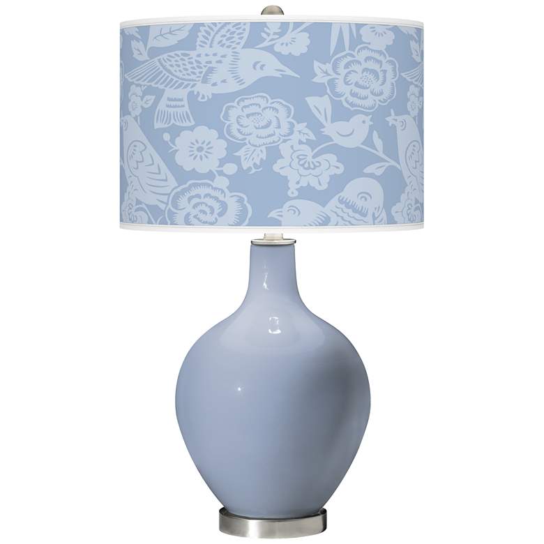Image 1 Blue Sky Aviary Ovo Table Lamp