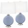 Blue Sky Carrie Table Lamp Set of 2 with Dimmers