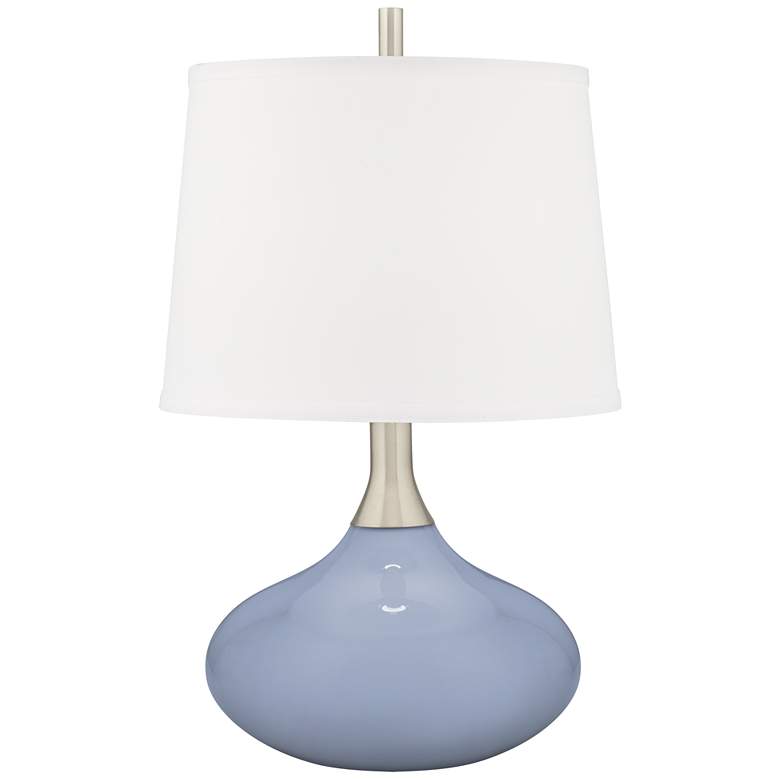 Image 2 Blue Sky Felix Modern Table Lamp with Table Top Dimmer