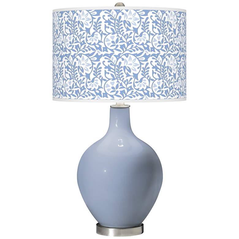 Image 1 Blue Sky Gardenia Ovo Table Lamp