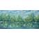 Blue Sky Pond 48" Wide All-Weather Outdoor Canvas Wall Art