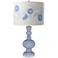 Blue Sky Rose Bouquet Apothecary Table Lamp