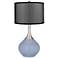 Blue Sky Spencer Table Lamp with Organza Black Shade
