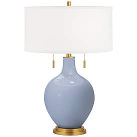 Image2 of Blue Sky Toby Brass Accents Table Lamp with Dimmer