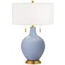 Blue Sky Toby Brass Accents Table Lamp with Dimmer