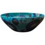 Blue Spots Reactive Glaze Blue and Turquoise Decorative Bowl