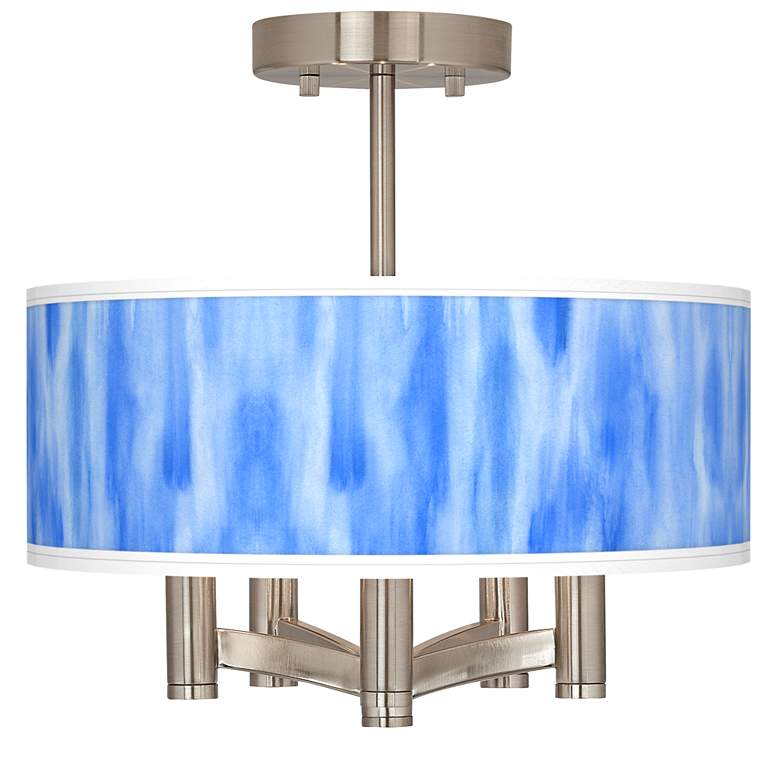 Image 1 Blue Tide Ava 5-Light Nickel Ceiling Light