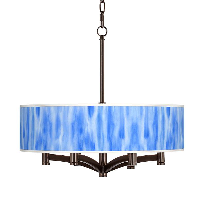 Image 1 Blue Tide Ava 6-Light Bronze Pendant Chandelier
