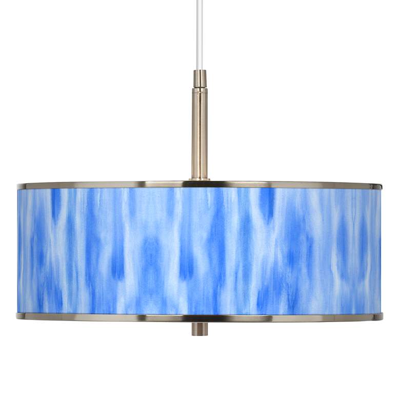 Image 1 Blue Tide Giclee Glow 16 inch Wide Pendant Light