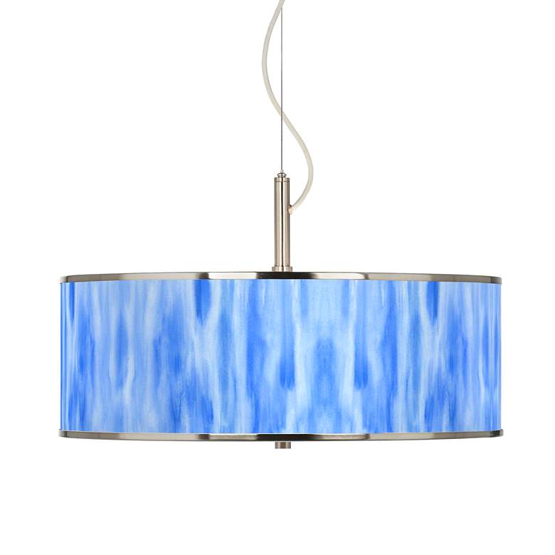 Image 1 Blue Tide Giclee Glow 20 inch Wide Pendant Light