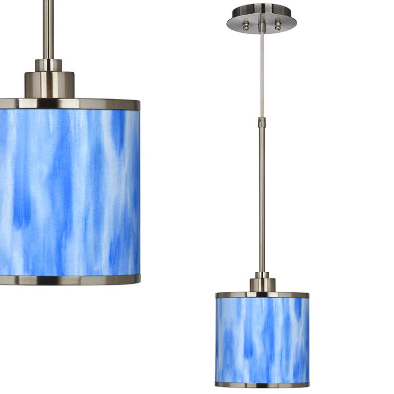 Image 1 Blue Tide Giclee Glow Mini Pendant Light