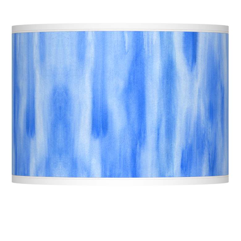 Image 1 Blue Tide Giclee Lamp Shade 13.5x13.5x10 (Spider)