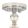 Thumbnail2 of Blue Tiffany-Style Giclee 16" Wide Semi-Flush Ceiling Light more views