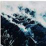 Blue Wave 1 63" Wide Tempered Glass Graphic Wall Art