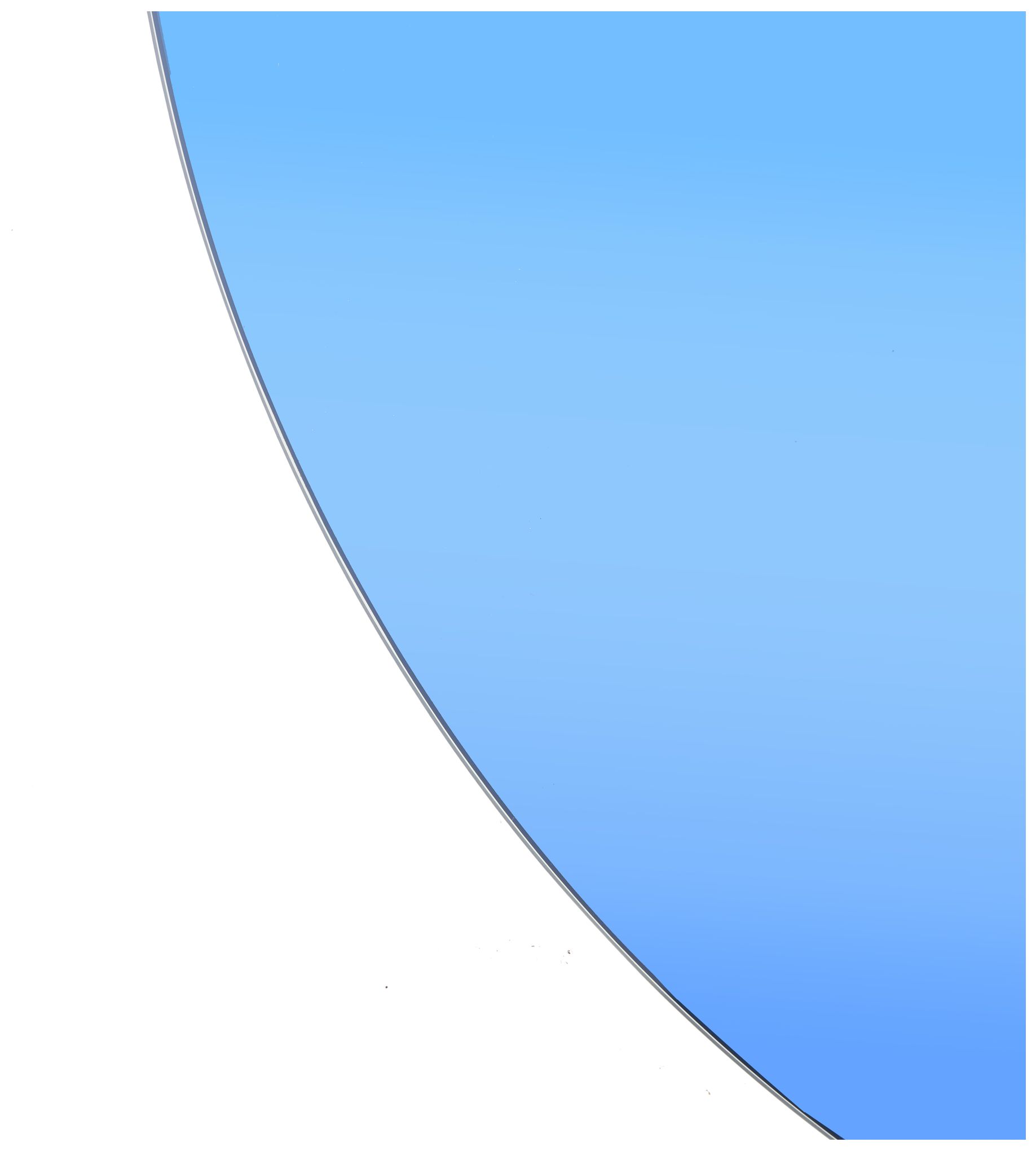 Image 2 Blue Wood Glam Wall Mirror, 32" x 1" x 32" more views