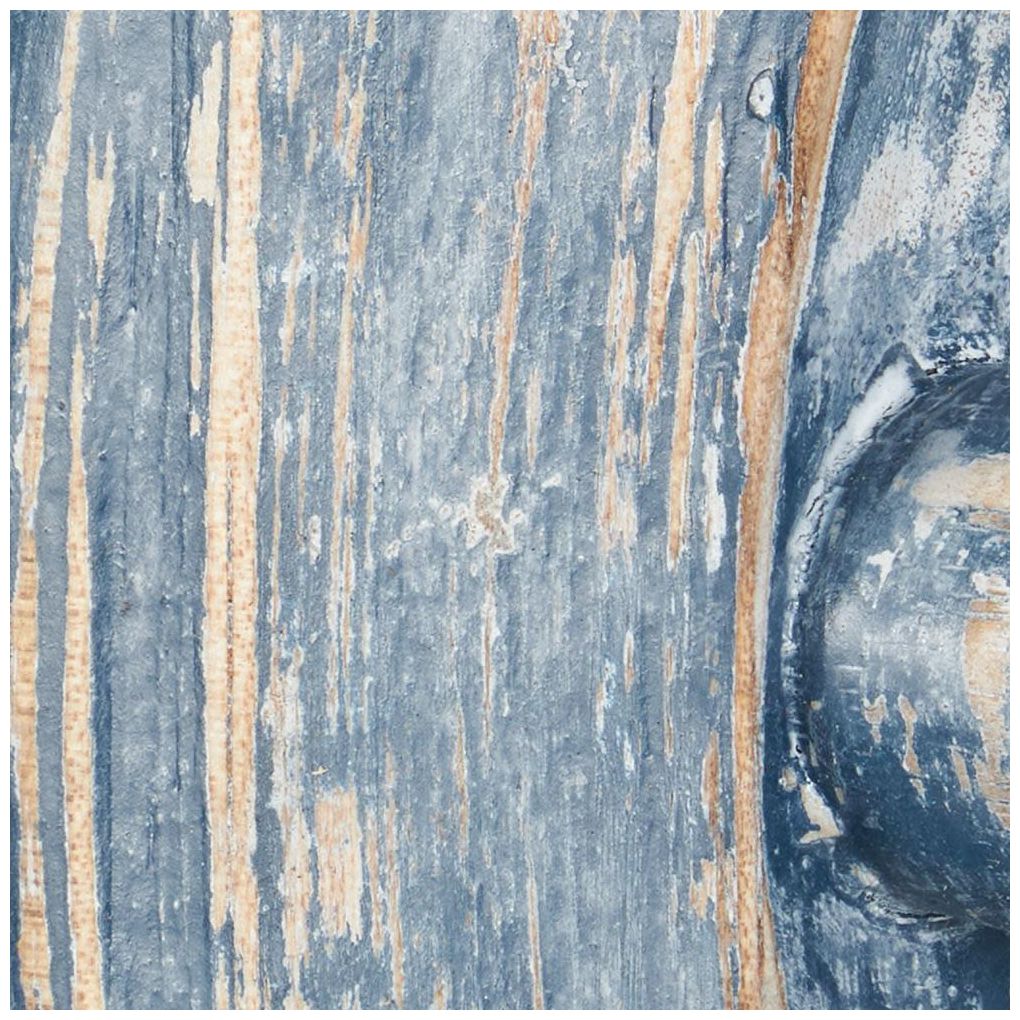 Blue Wood Nautical Wall Decor, 19" x 2" x 22"