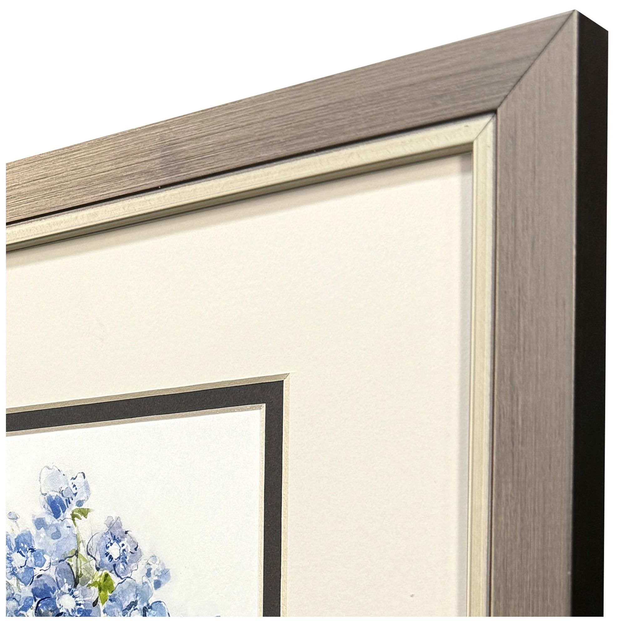 Image 3 Bluebells 11"W x 11"H Framed Art Set of 2 more views