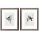Bluebird Happy 9"W x 11"H Framed Art Set of 2
