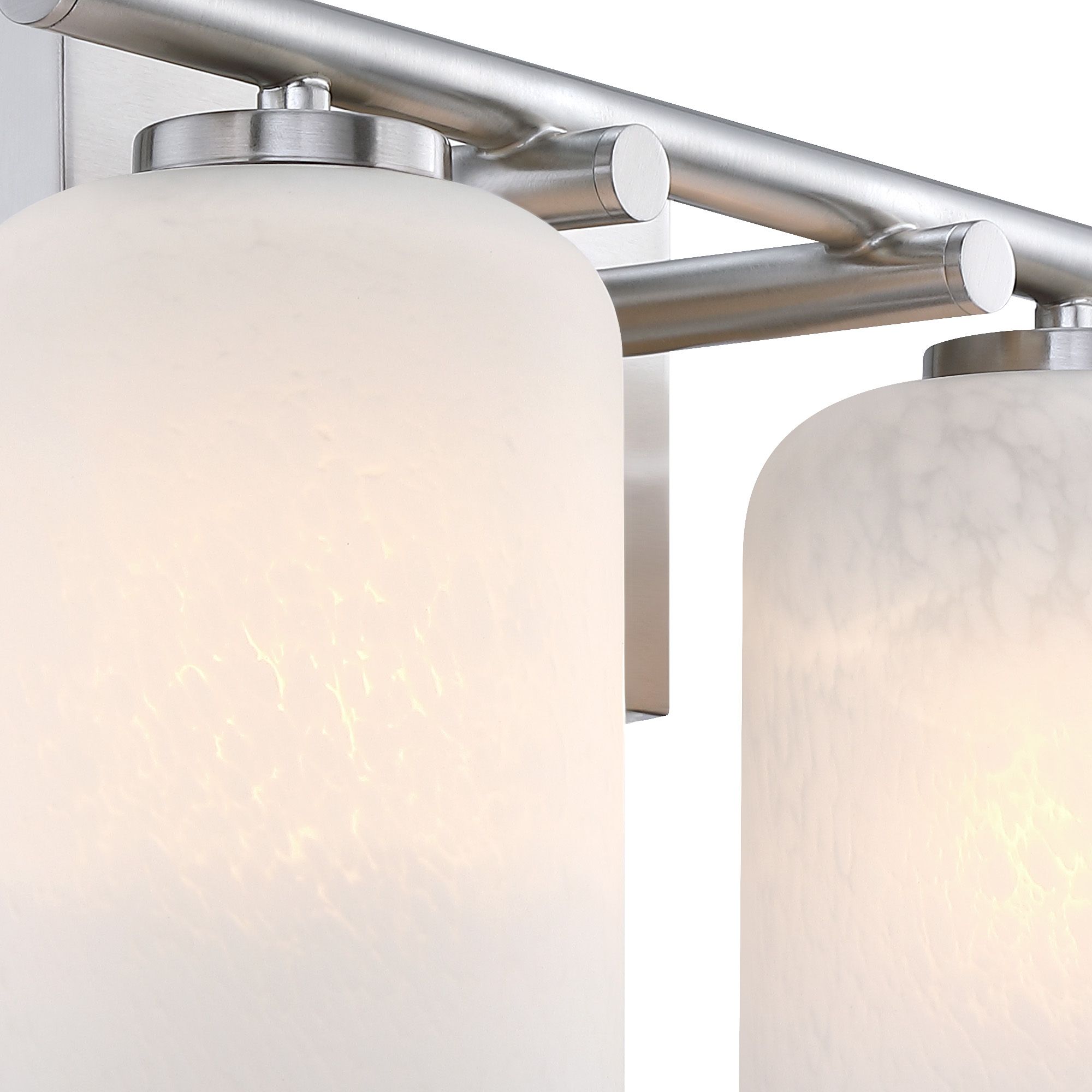 Thumbnail4 of Bluestone Ridge 16 in. 2-Light Brushed Nickel Vanity Wall Light more views