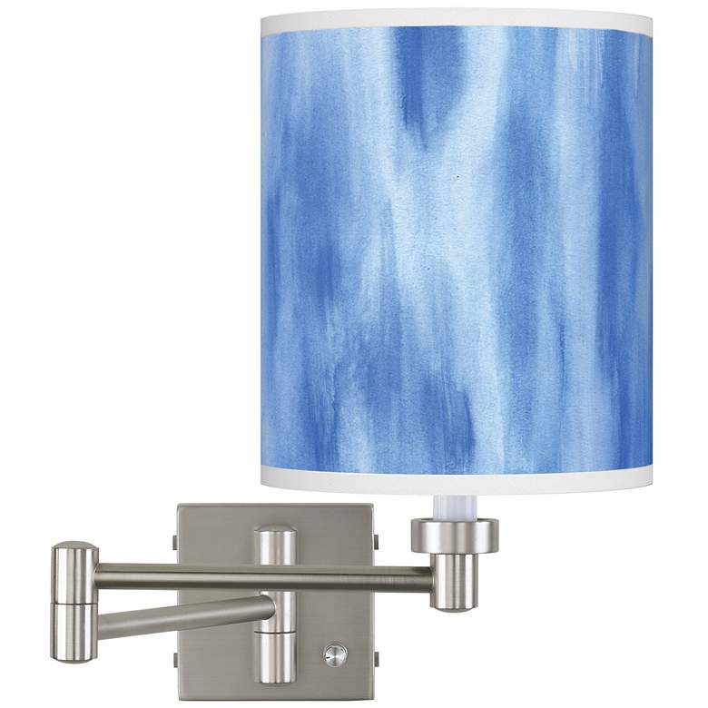 Image 1 Bluetide Brushed Nickel Swing Arm Wall Lamp
