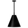 1_Bluff 17 3/4" High Black Outdoor Hanging Light