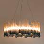 Thumbnail2 of Bluflan 1-Light LED Resin Drum Chandelier more views